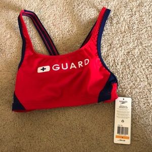 Life guard swimming suit top